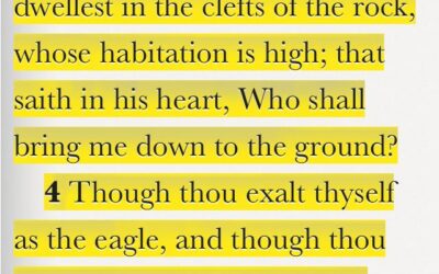 PUFFED UP PRIDE – DEVOTIONAL