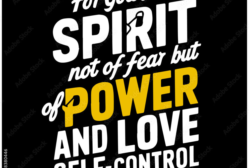 SELF CONTROL – DEVOTIONAL